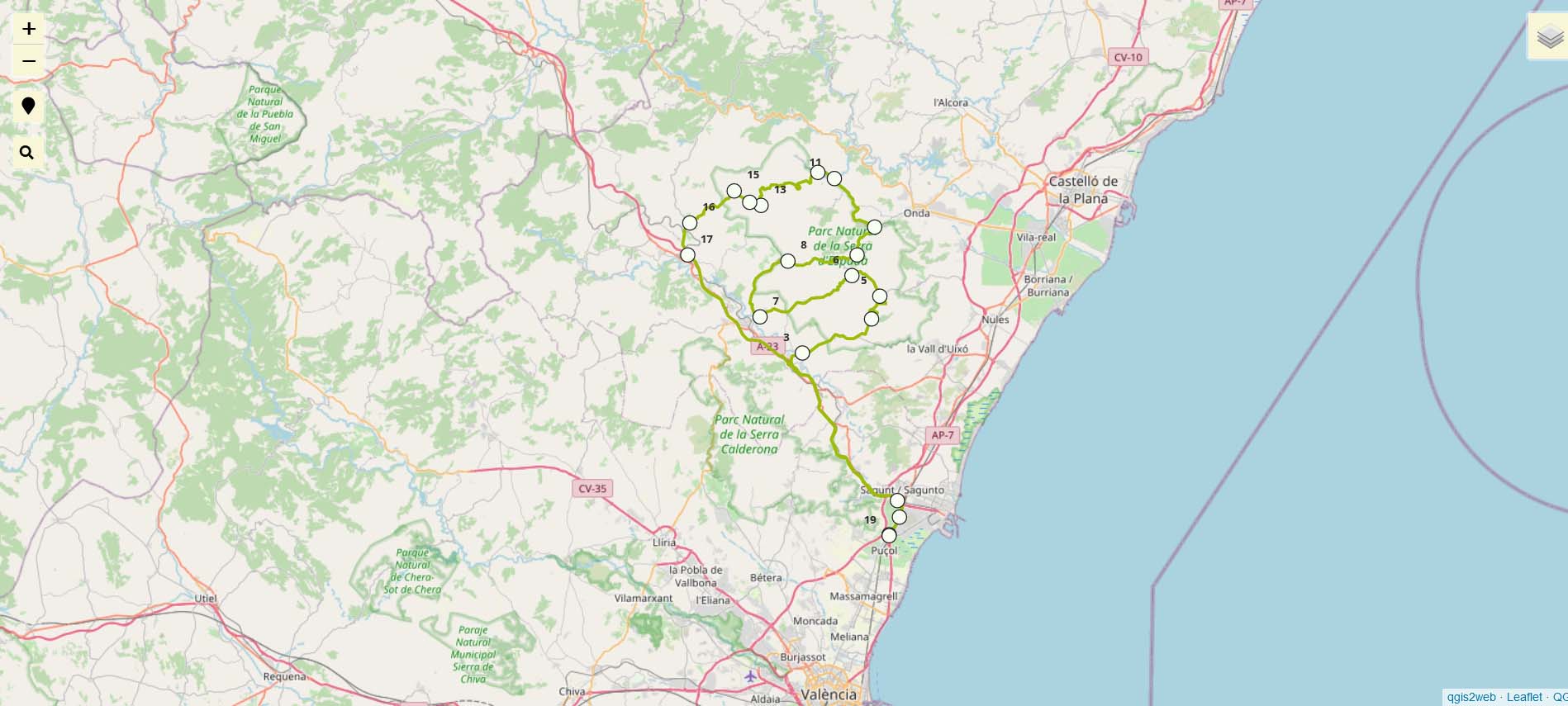 Ruta en moto por Valencia 1