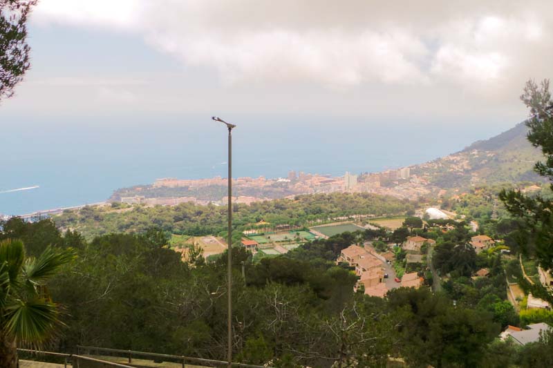 Vistas de Mónaco, camino a Milán