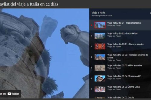 Recopilación de videos de nuestro viaja a Italia